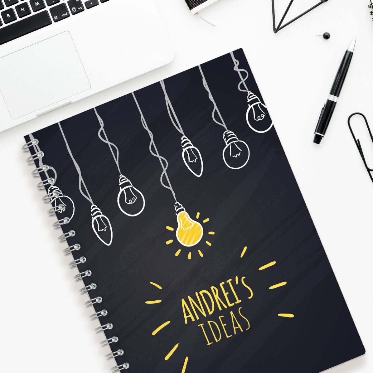 Carnet de notes personnalisé - Bright Ideas