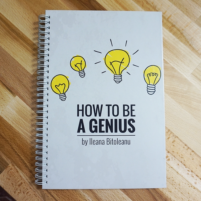 Carnet de notes personnalisé - Comment devenir un génie