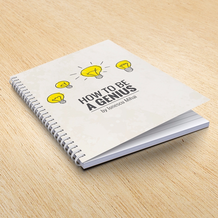 Carnet de notes personnalisé - Comment devenir un génie