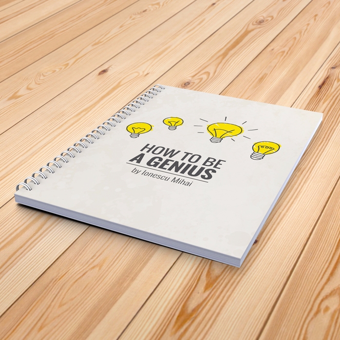Carnet de notes personnalisé - Comment devenir un génie