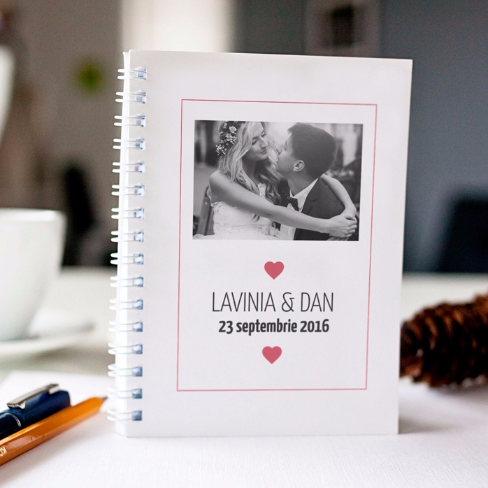 Carnet personnalisé - Love Story
