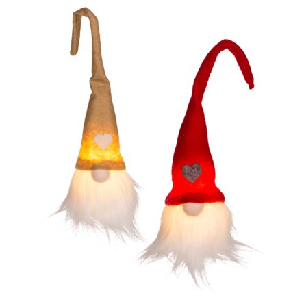 Spiridus Christmas tree ornament with lights
