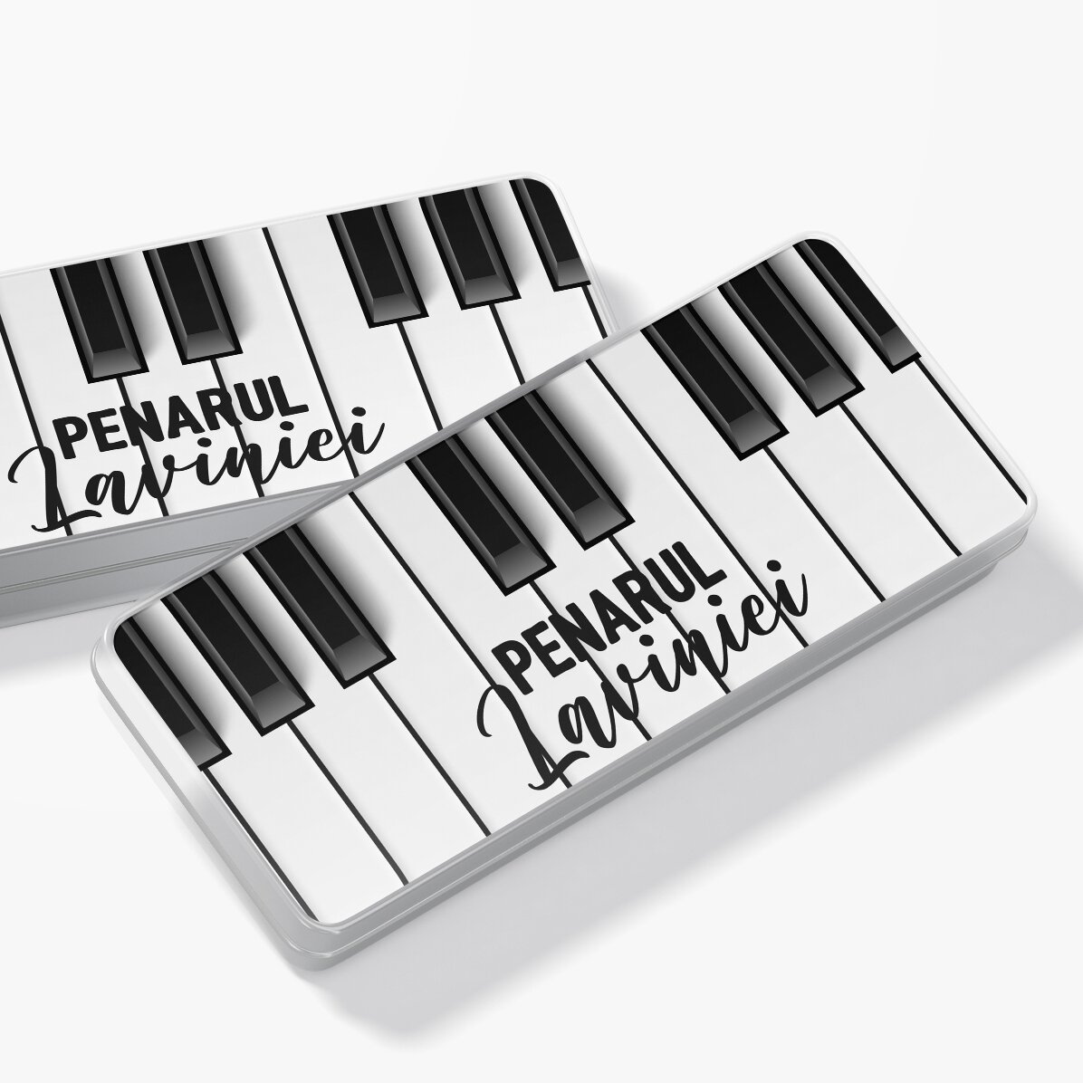 Trousse personnalisée avec inscription - Piano