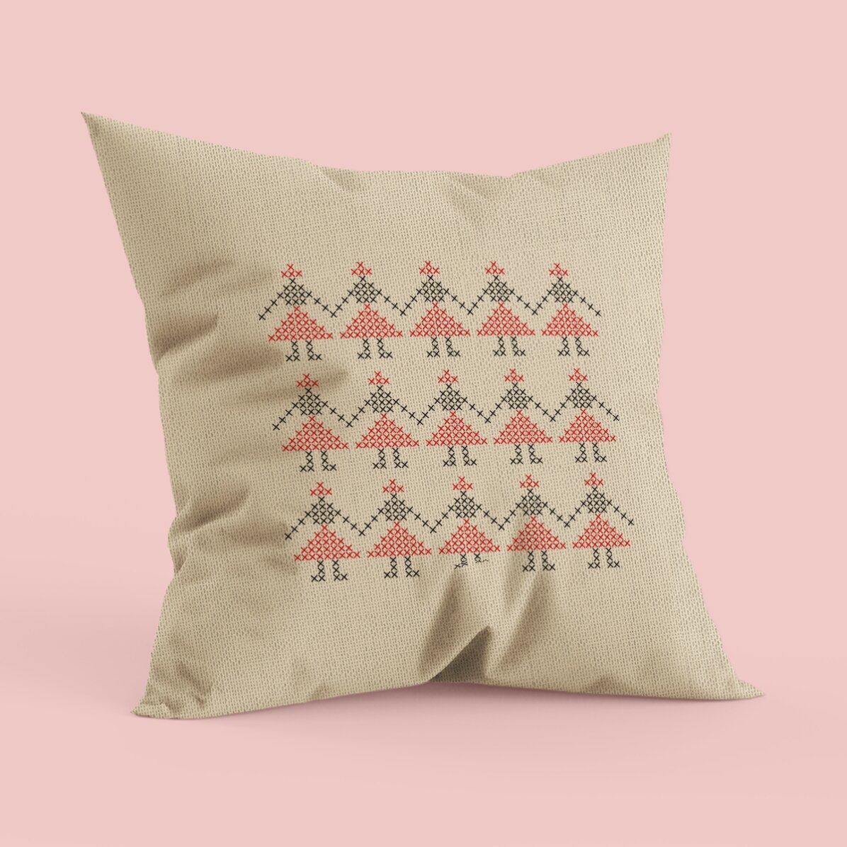 Coussin décoratif personnalisé - Modèle « Hora » - En