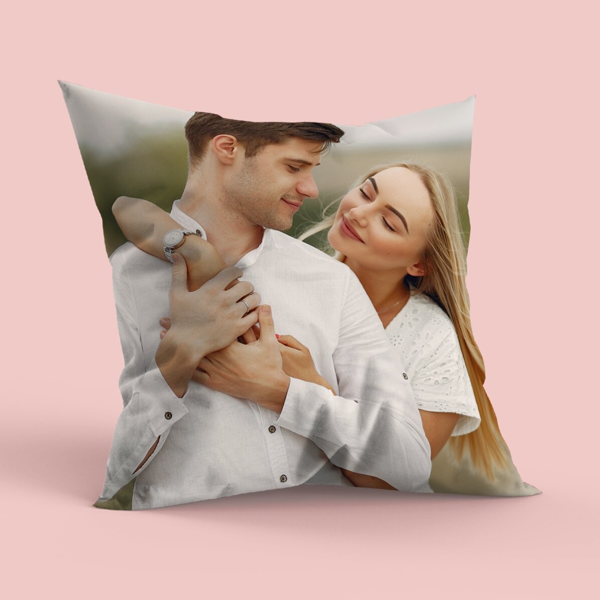 Coussin personnalisé avec une photo - grand format