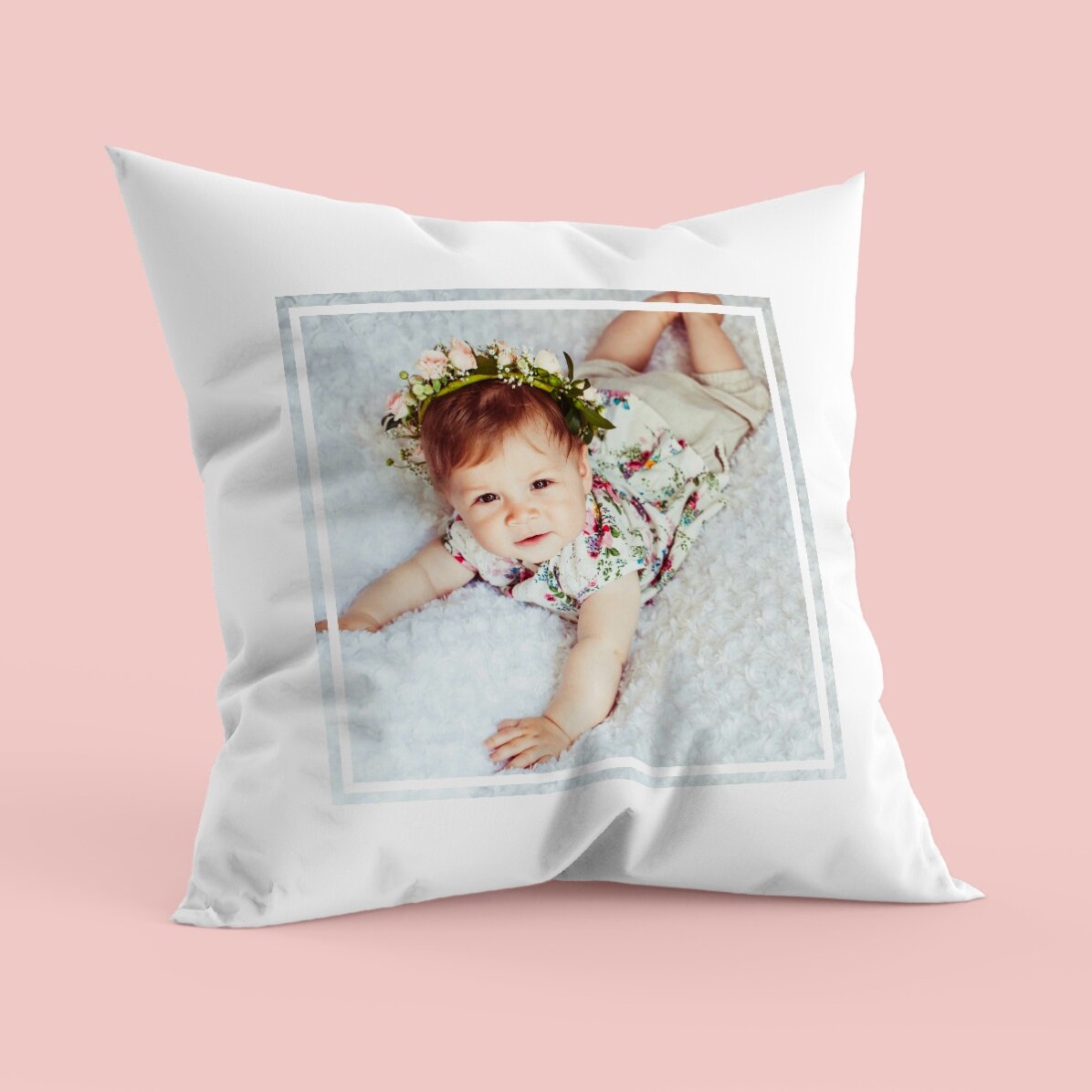 Coussin personnalisé avec une photo