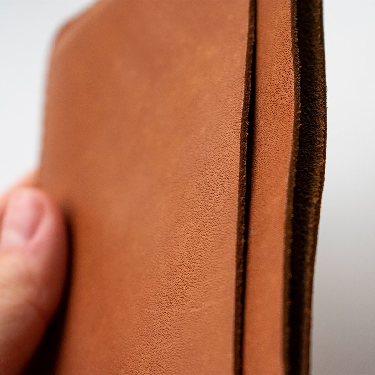Portefeuille en cuir personnalisé avec un message et un prénom - L