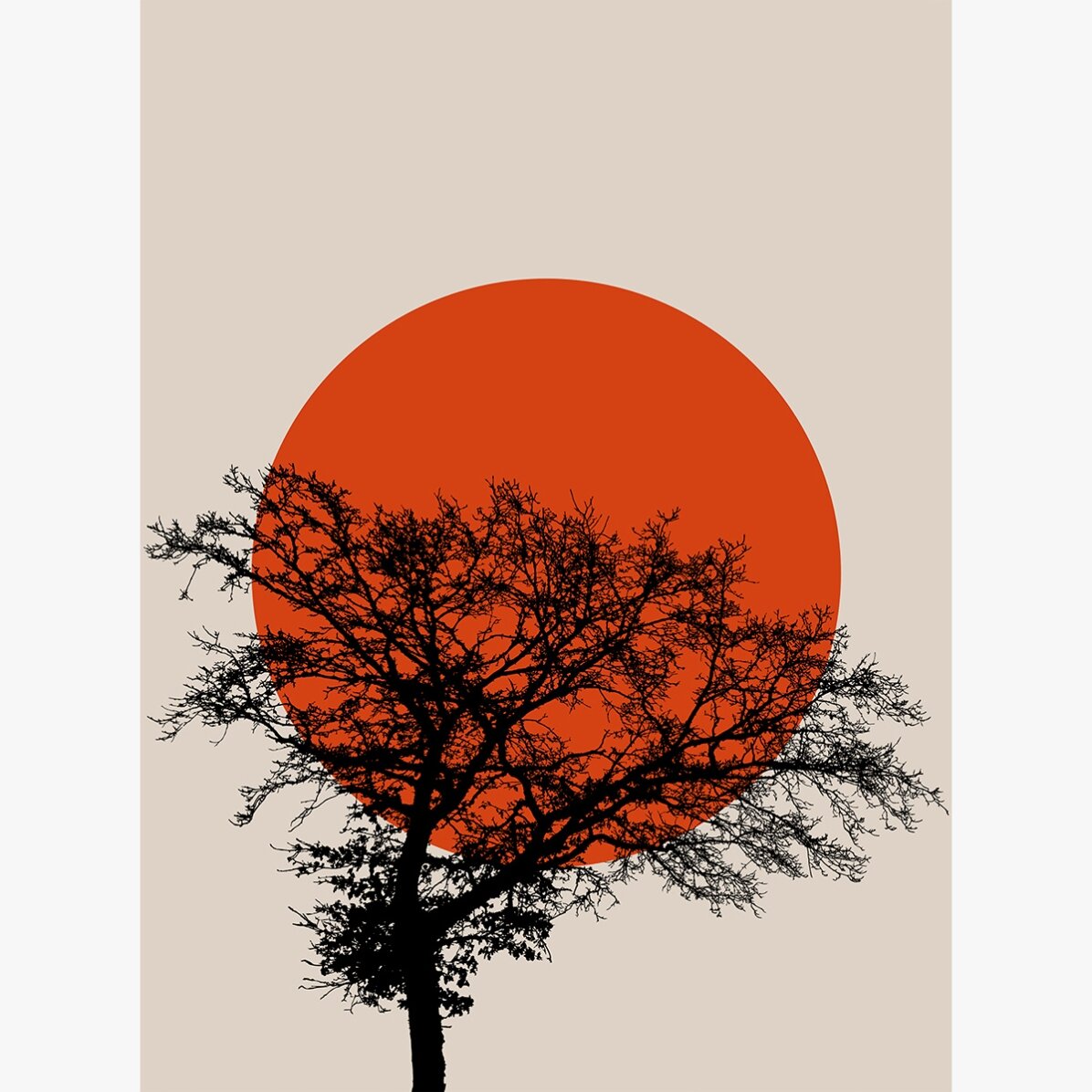 Affiche « Abstract Sun »