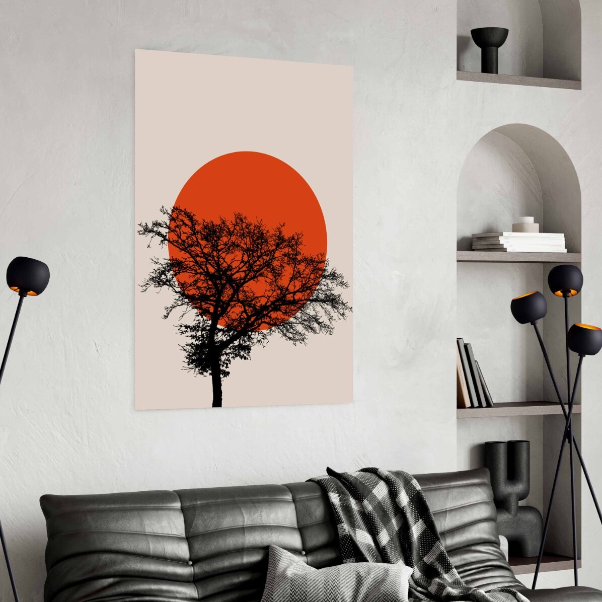 Affiche « Abstract Sun »