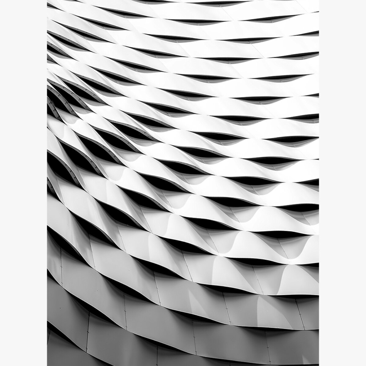Affiche « Architecture abstraite »
