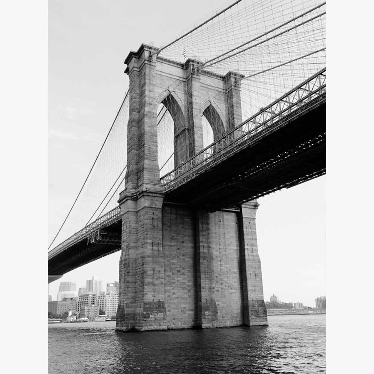 Affiche du pont de Brooklyn