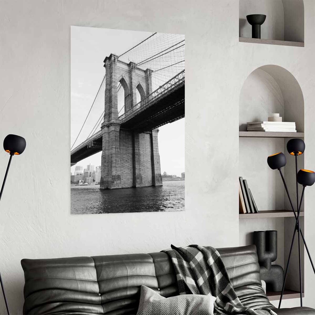 Affiche du pont de Brooklyn