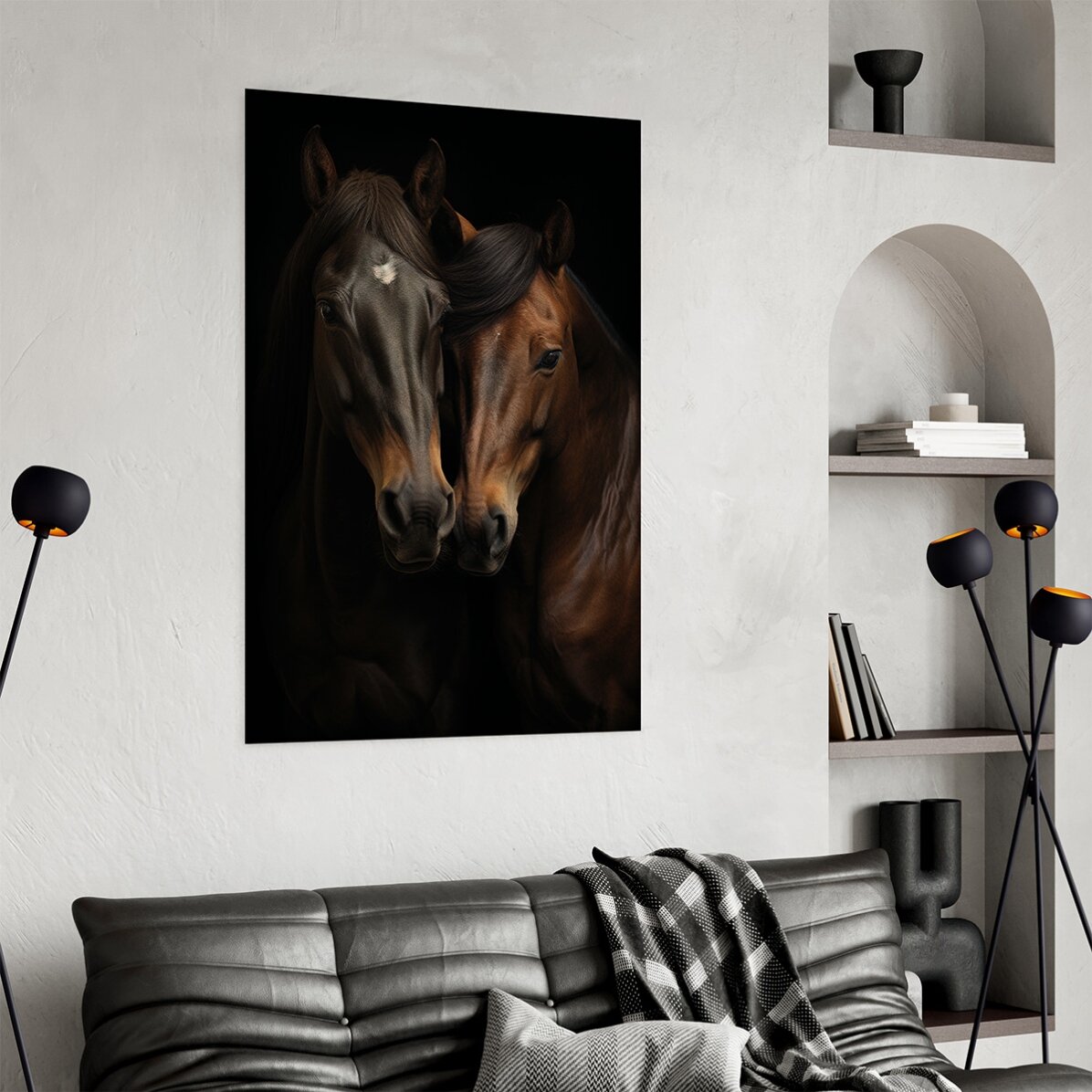 Affiche « Chevaux »