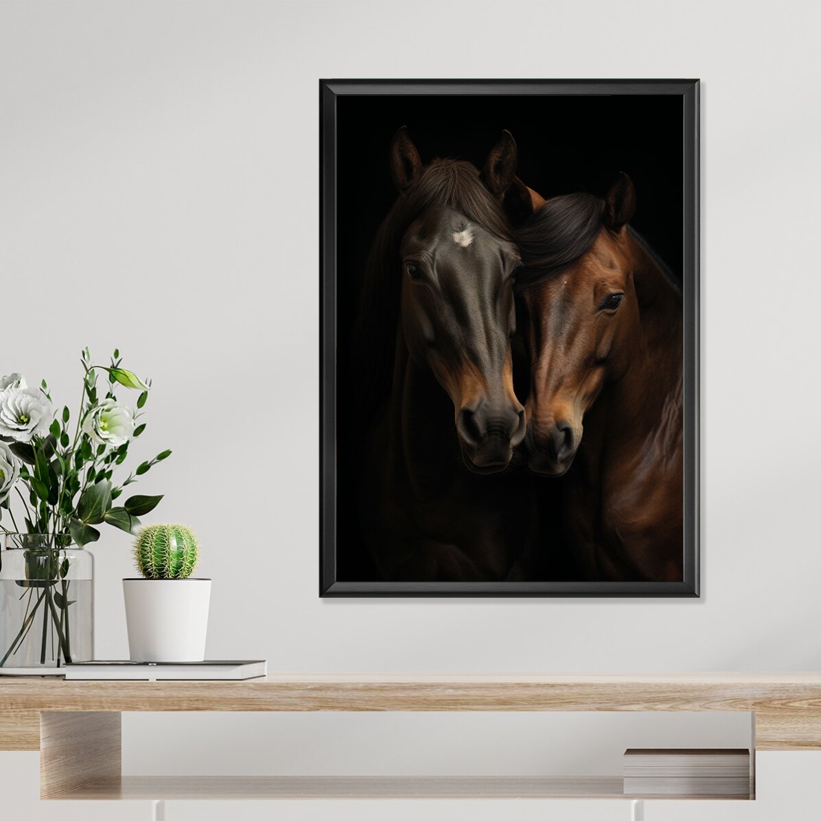 Affiche « Chevaux »