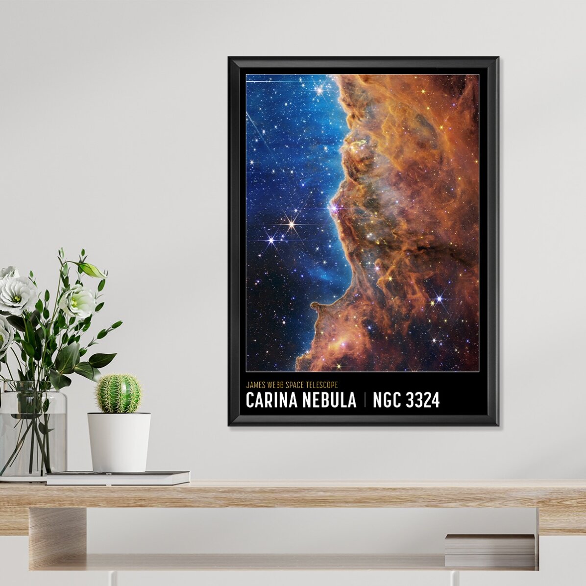 Affiche « La nébuleuse de Carina »