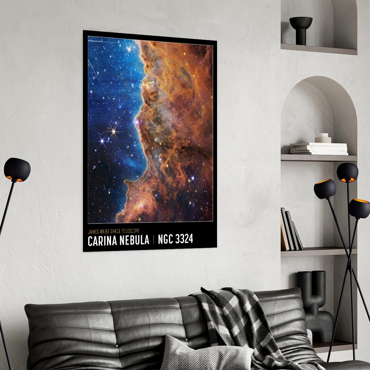 Affiche « La nébuleuse de Carina »