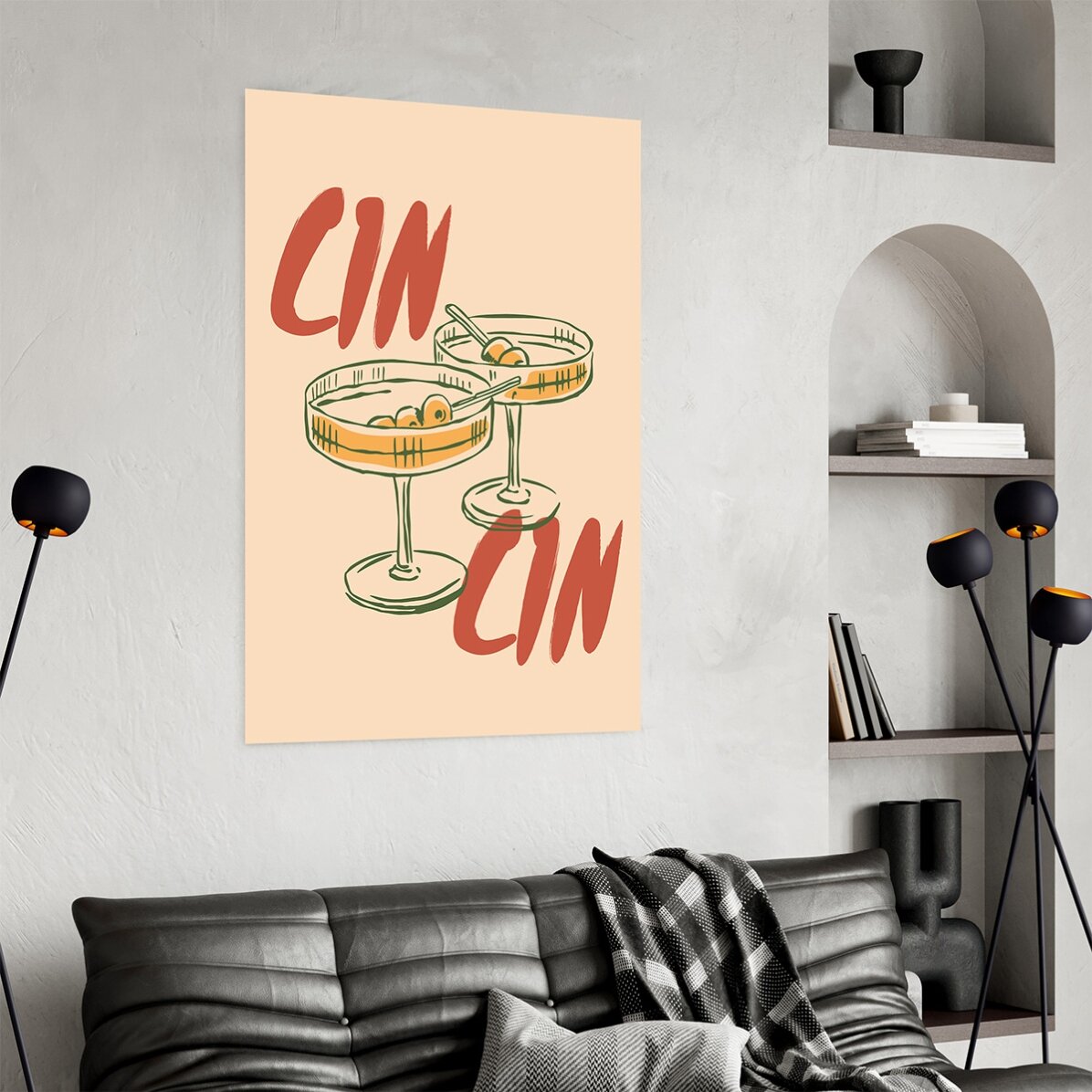 Affiche « Cin cin »