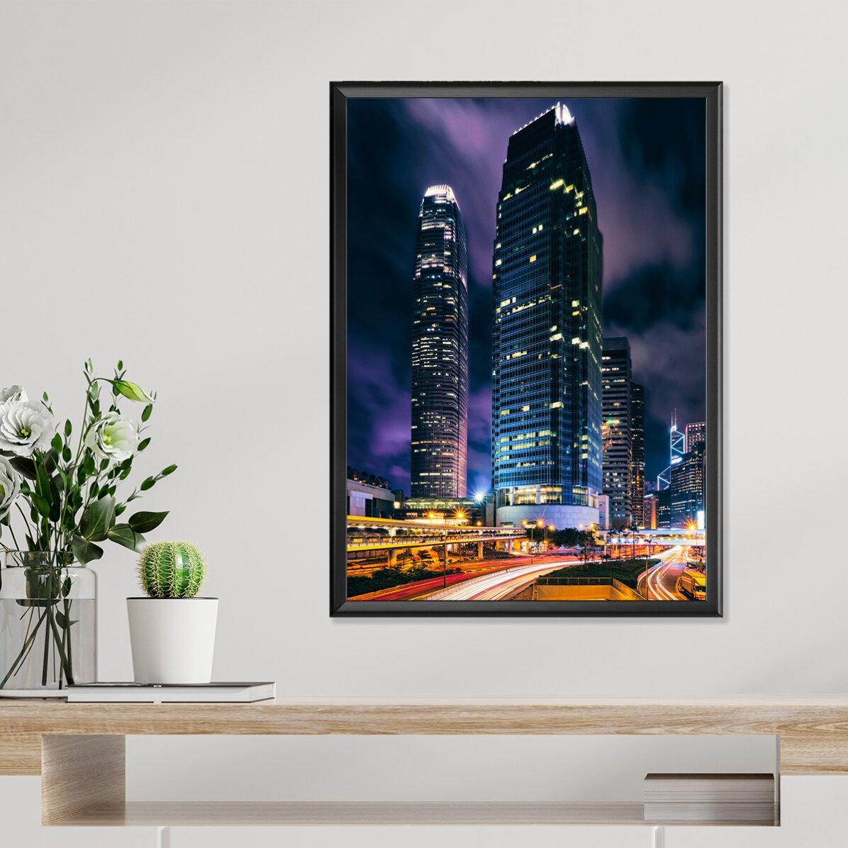 Affiche « City lights »