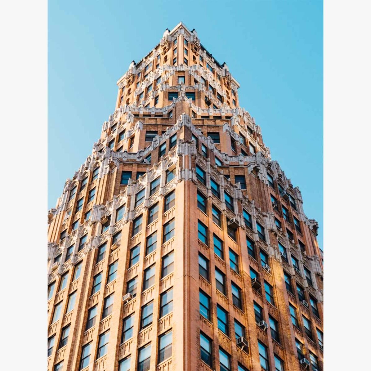 Affiche représentant un immeuble à New York
