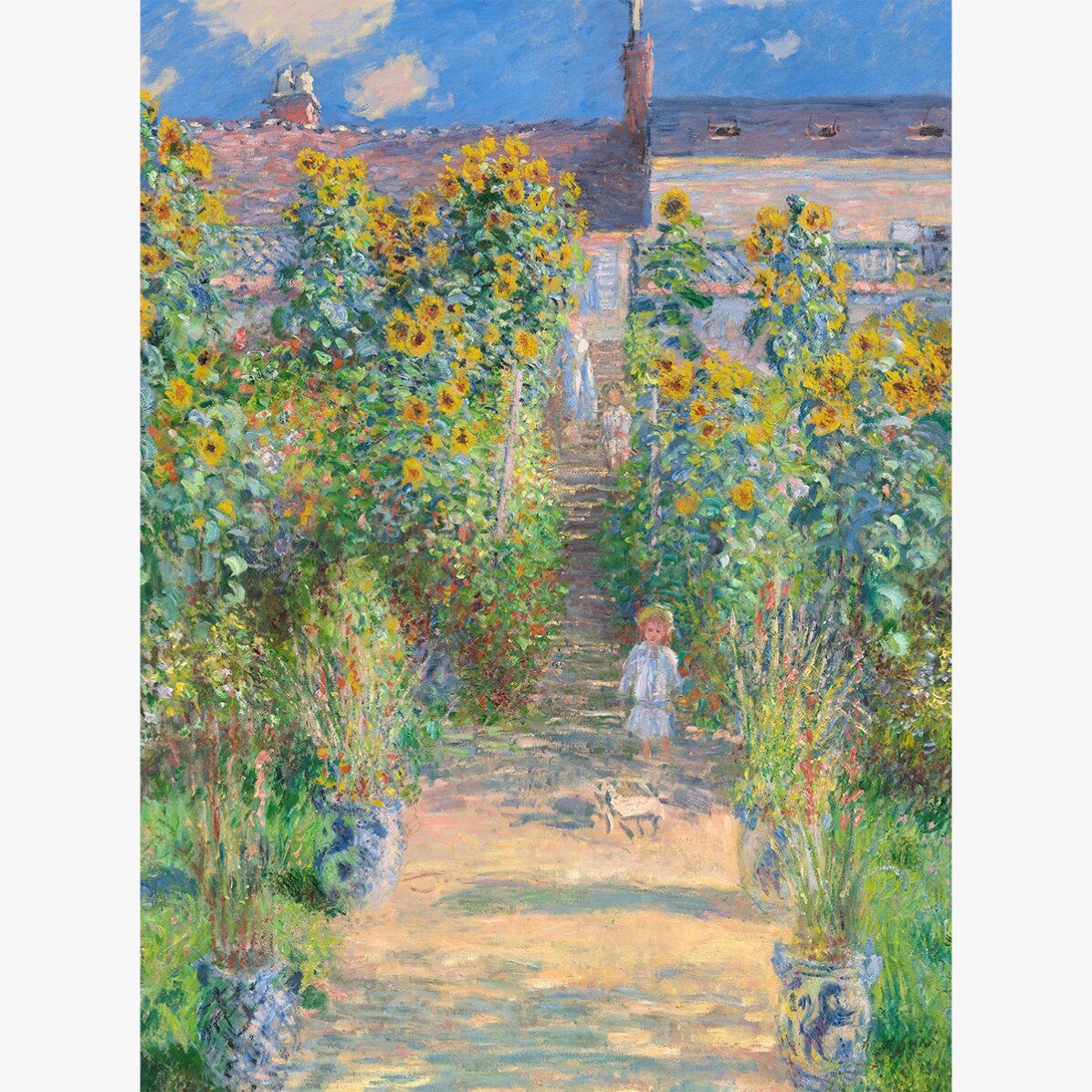 Affiche : Claude Monet, Le Jardin de l