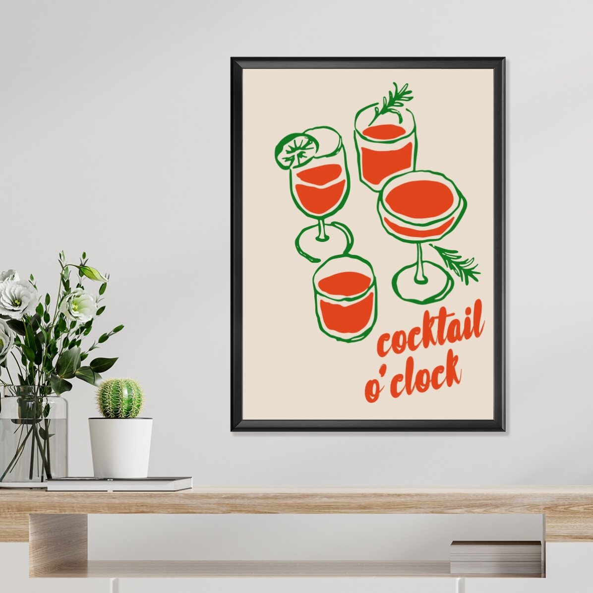 Affiche « Cocktail o
