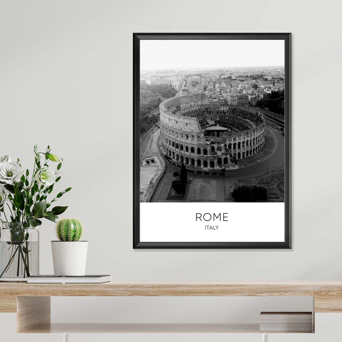 Affiche du Colisée de Rome, en Italie