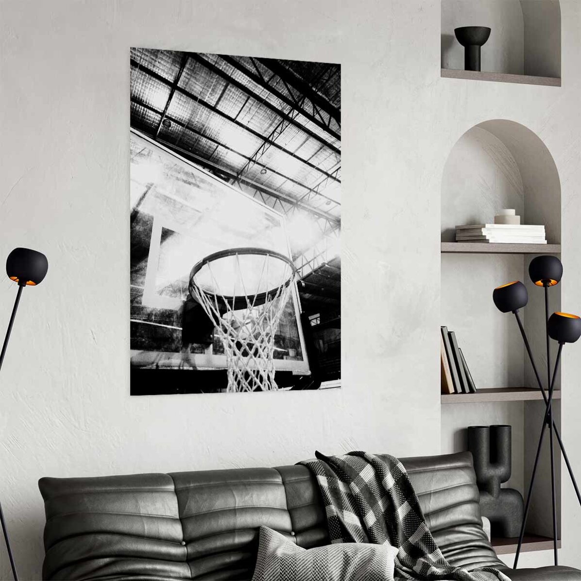 Affiche « Panier de basket »
