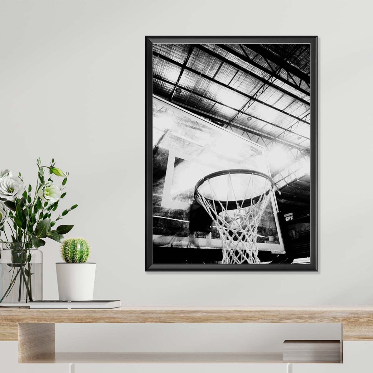 Affiche « Panier de basket »