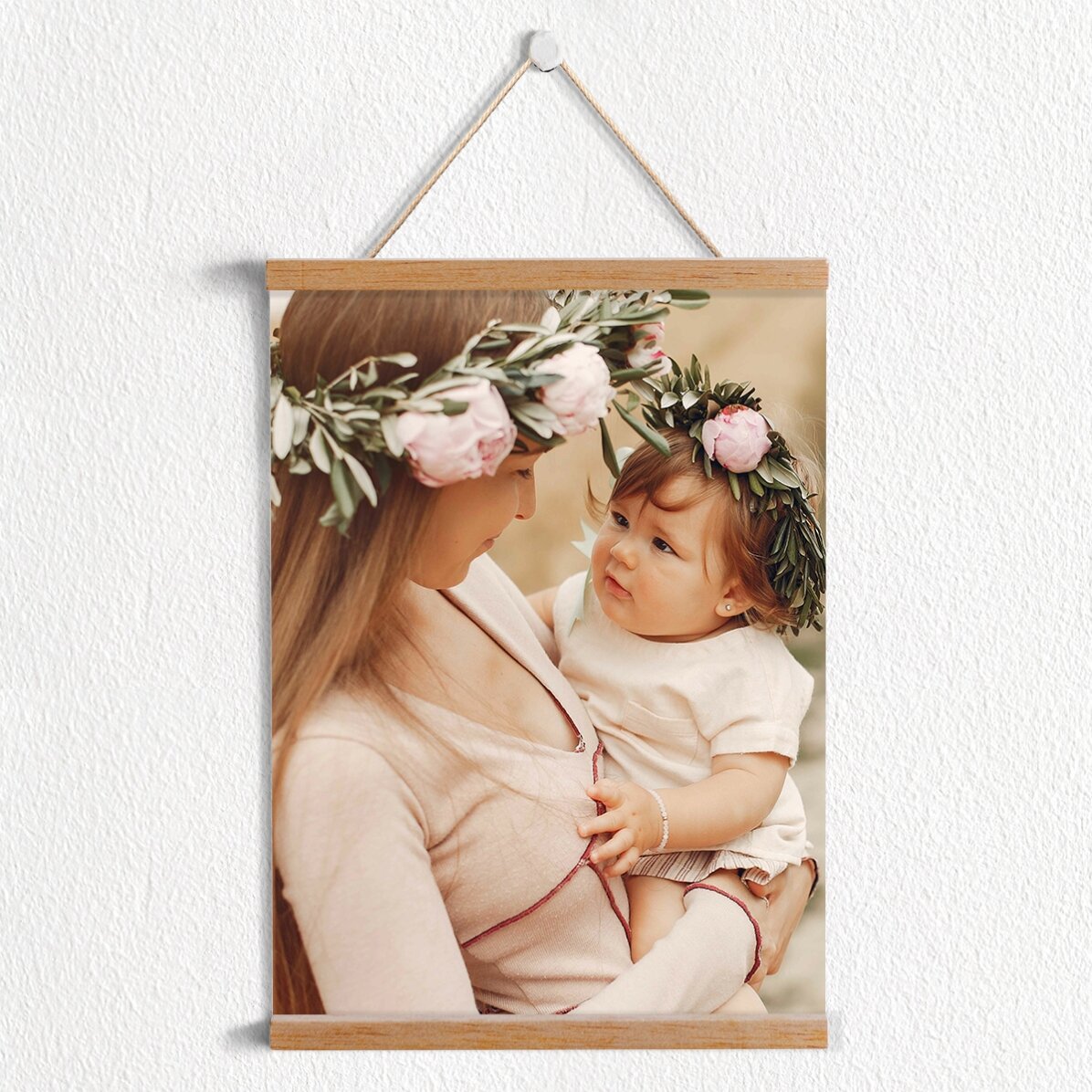 Affiche personnalisée avec un porte-clés et une photo - Portrait