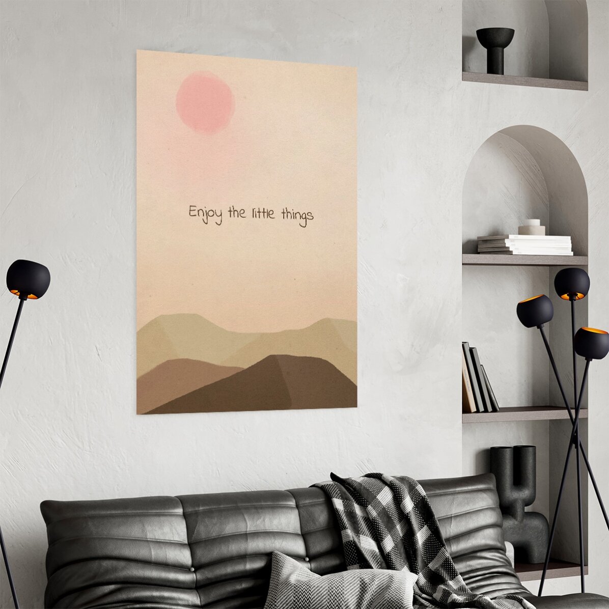 Affiche « Enjoy the little things »