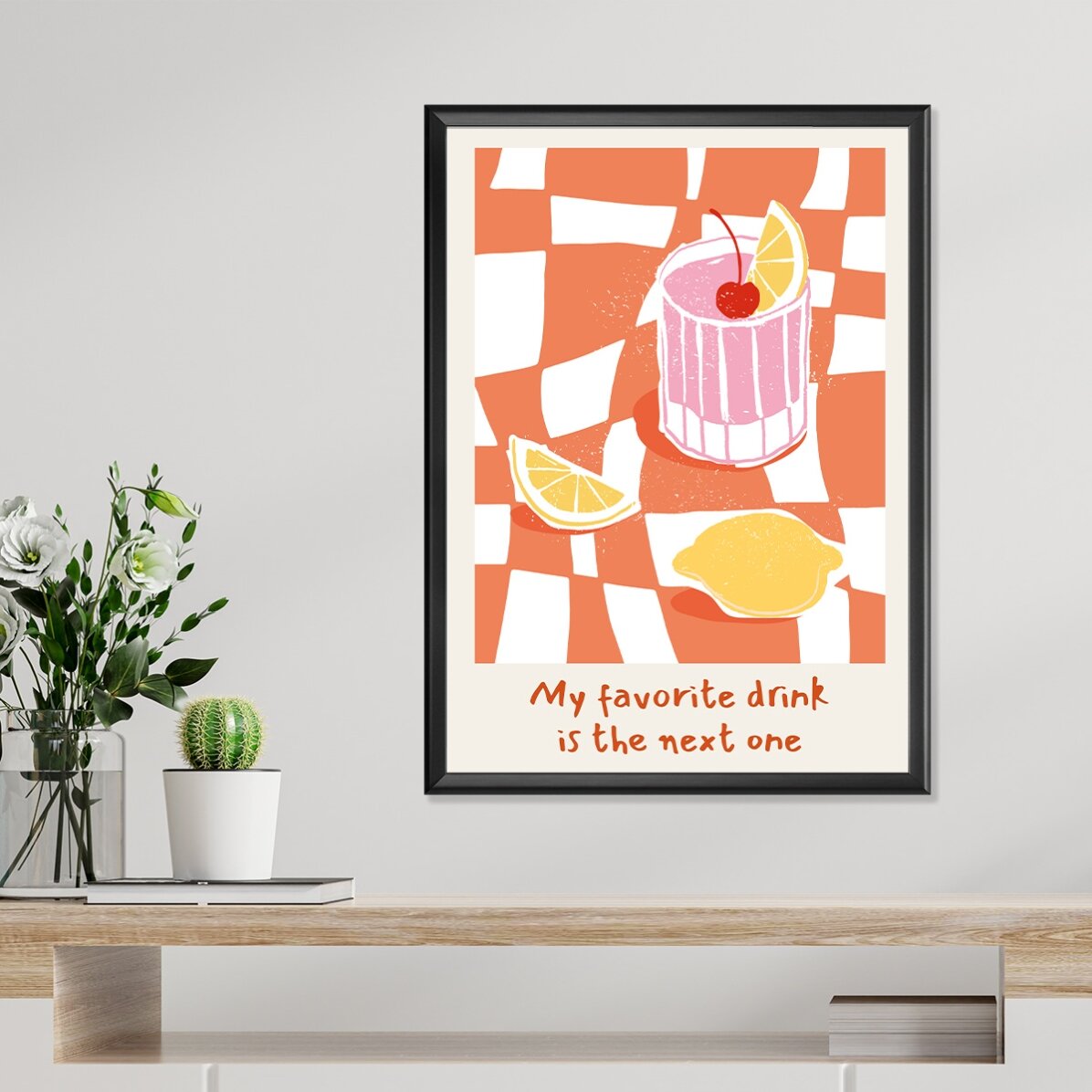 Affiche « Boisson préférée »