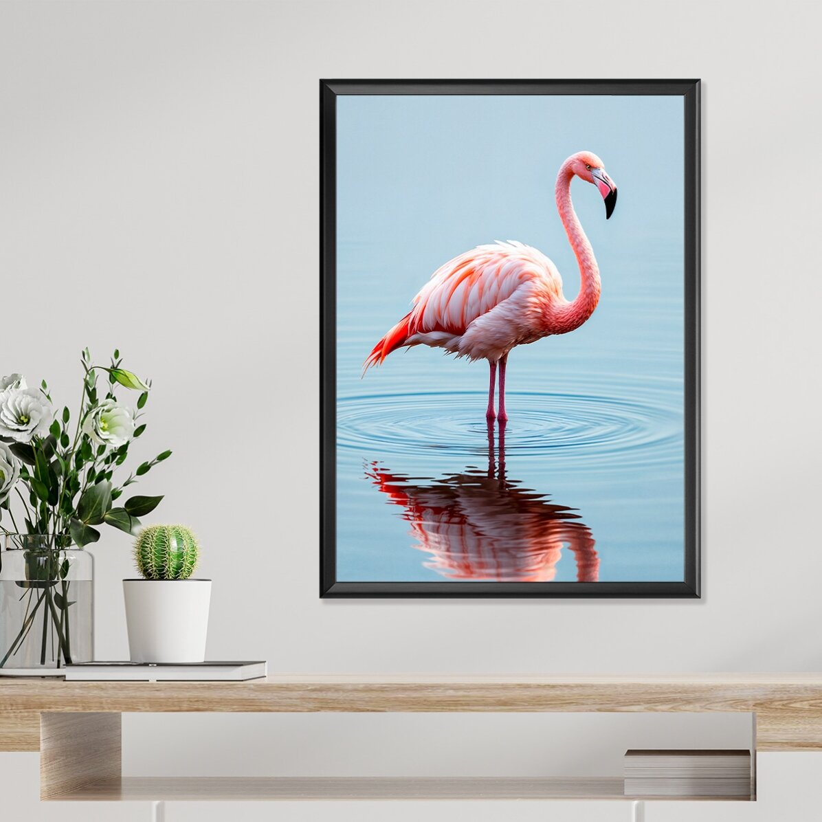 Affiche « Flamingo »