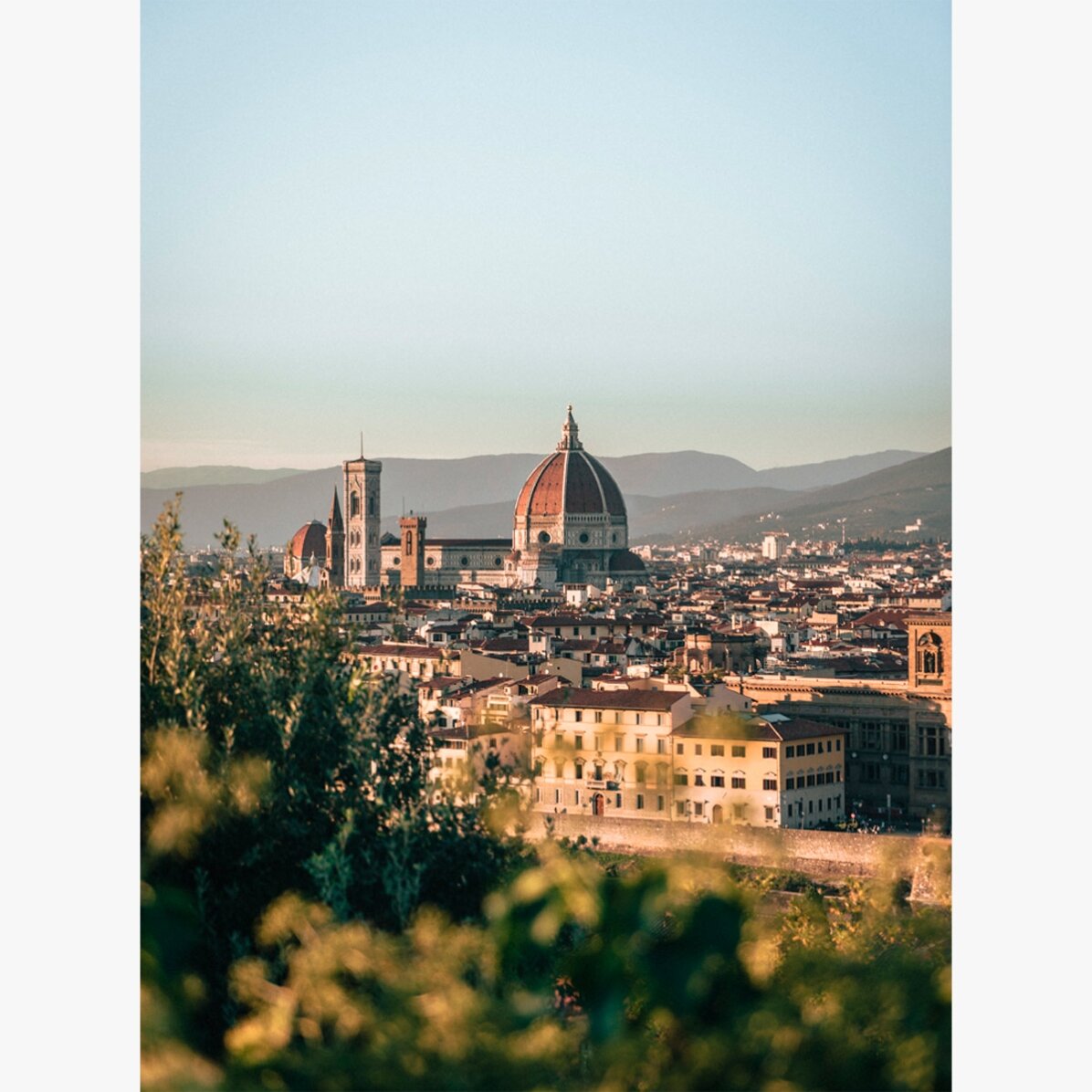 Affiche de Florence, Italie