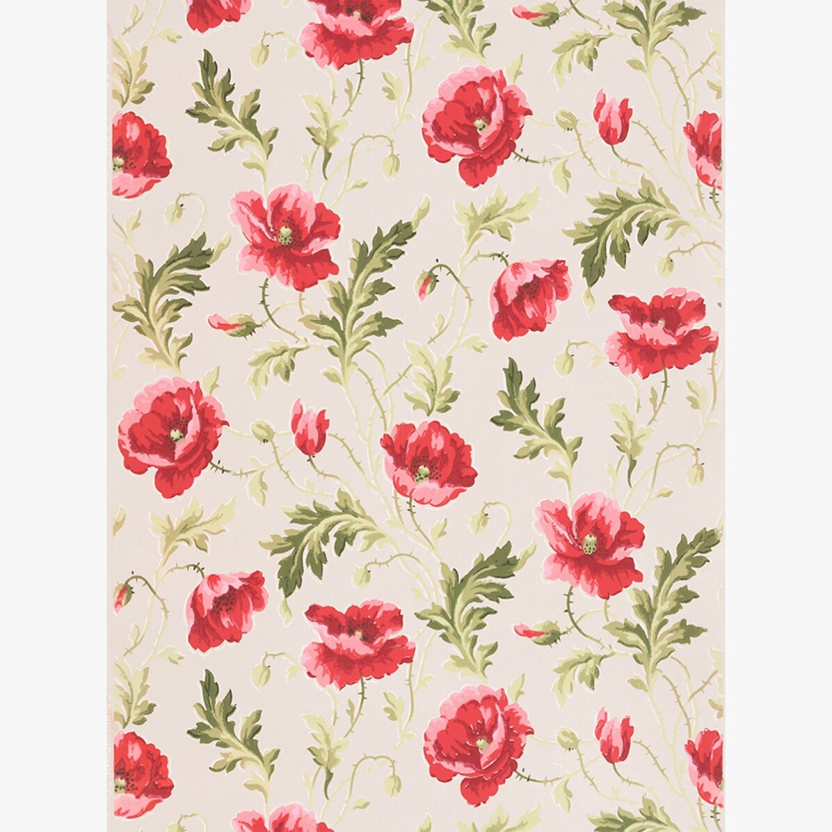 Affiche « Fleurs roses »
