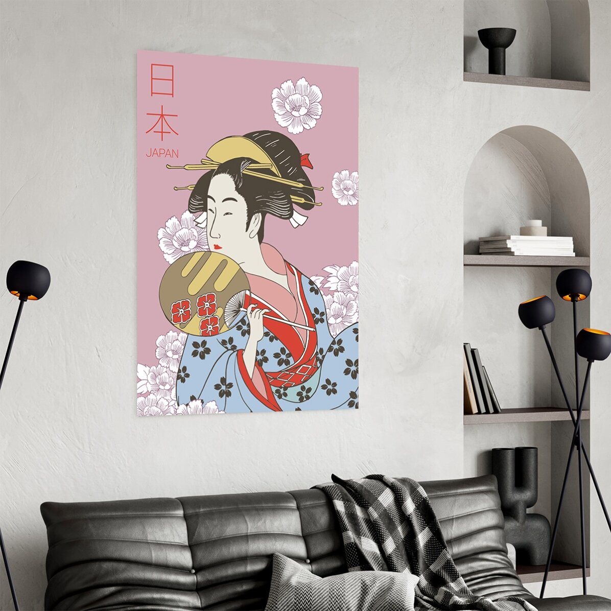 Affiche « Geisha »
