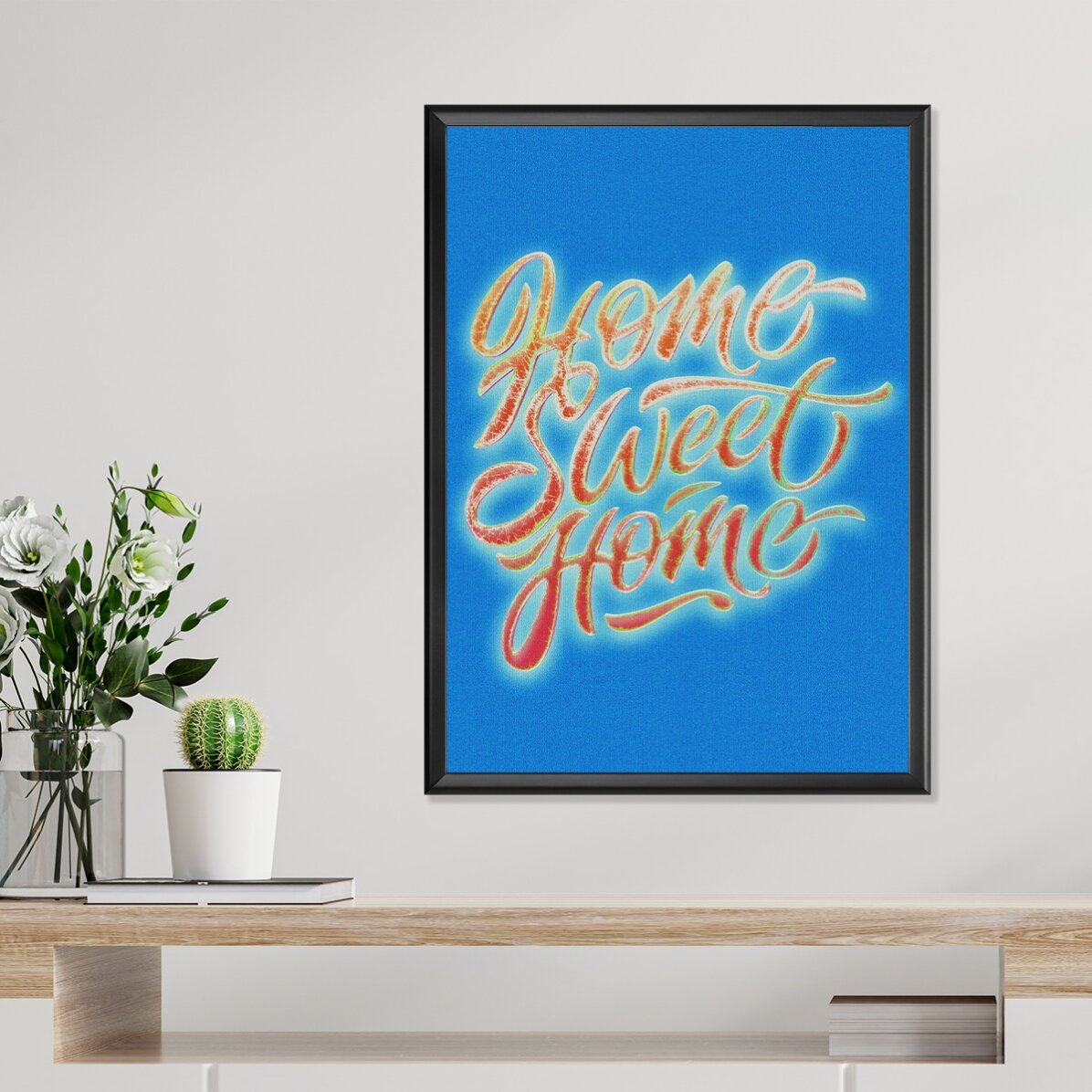 Affiche « Home sweet home »