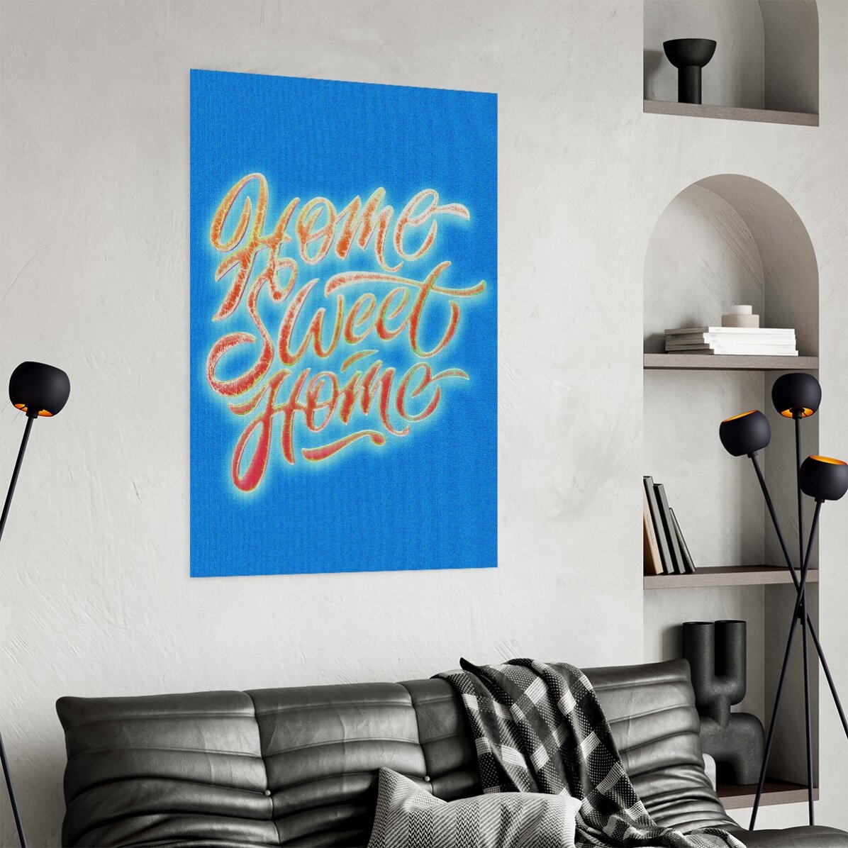 Affiche « Home sweet home »