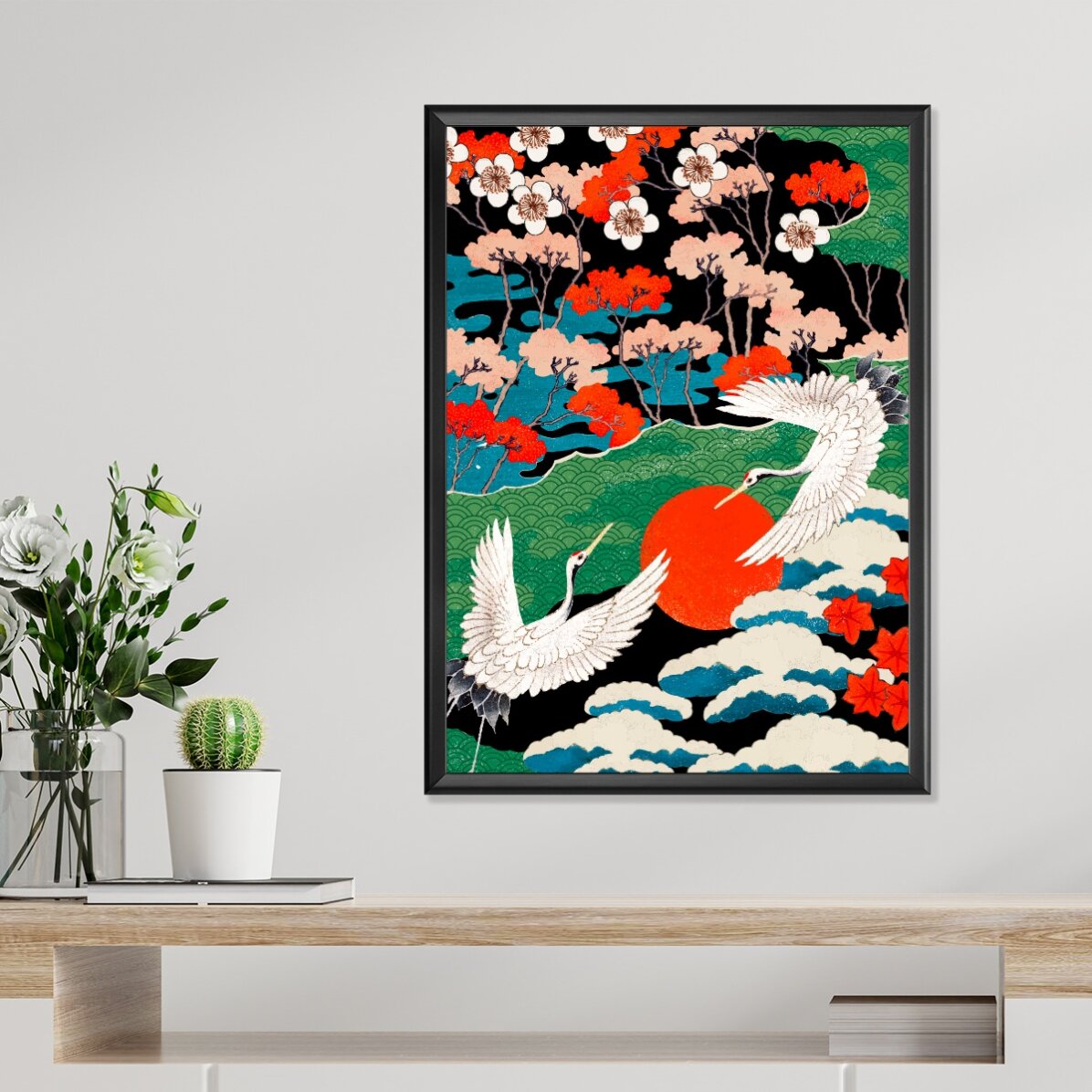 Affiche : illustration japonaise