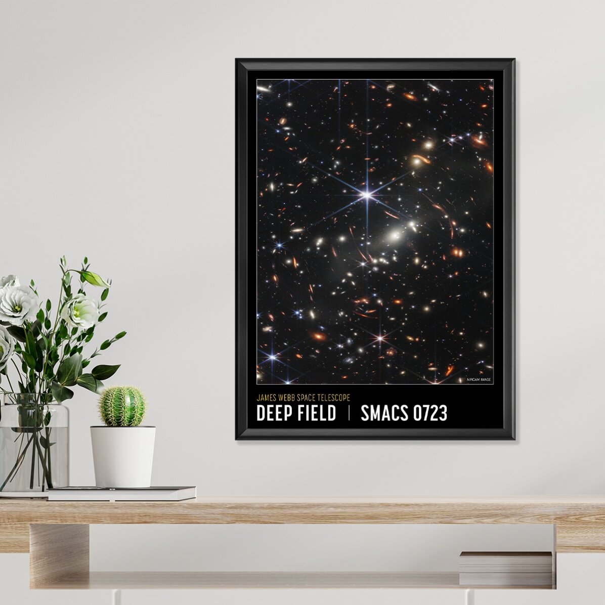Affiche « Galaxies lointaines »