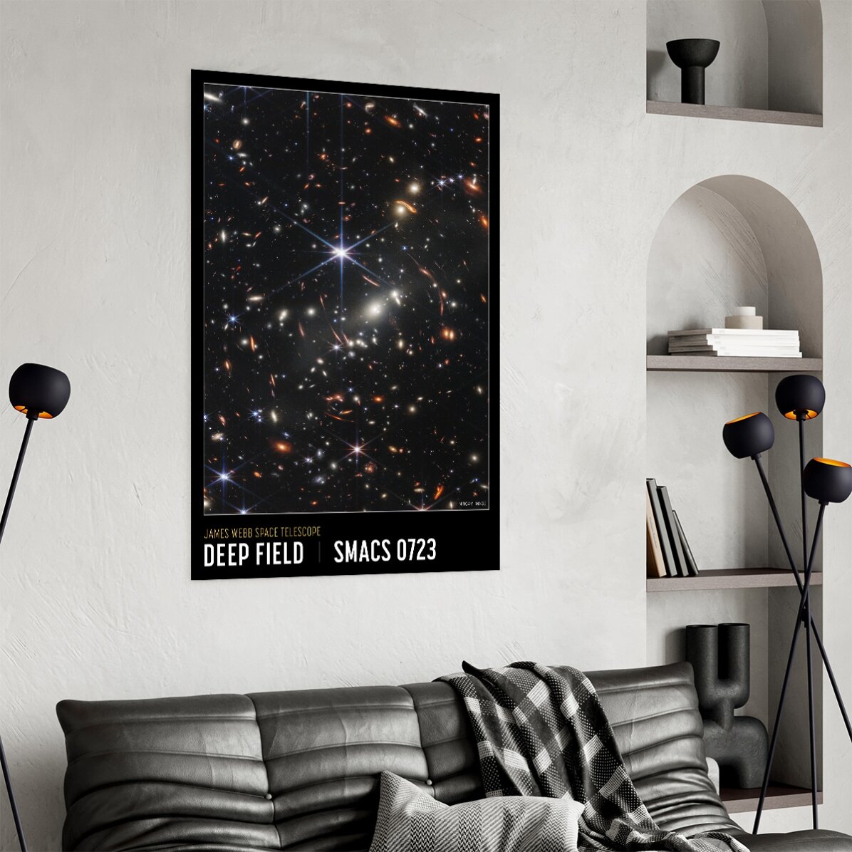 Affiche « Galaxies lointaines »