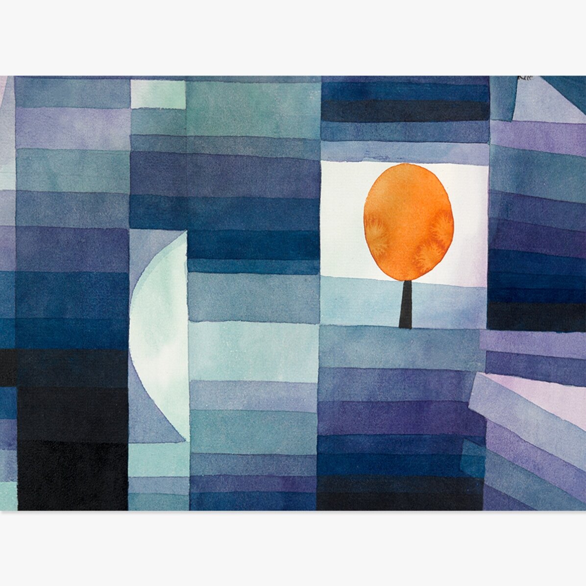 Affiche au format paysage - Paul Klee - Le messager du printemps, 1922
