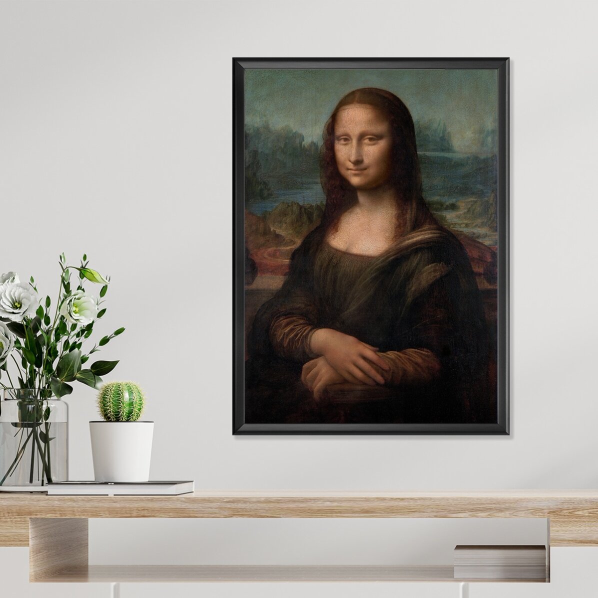 Affiche : Léonard de Vinci, La Joconde, 1506