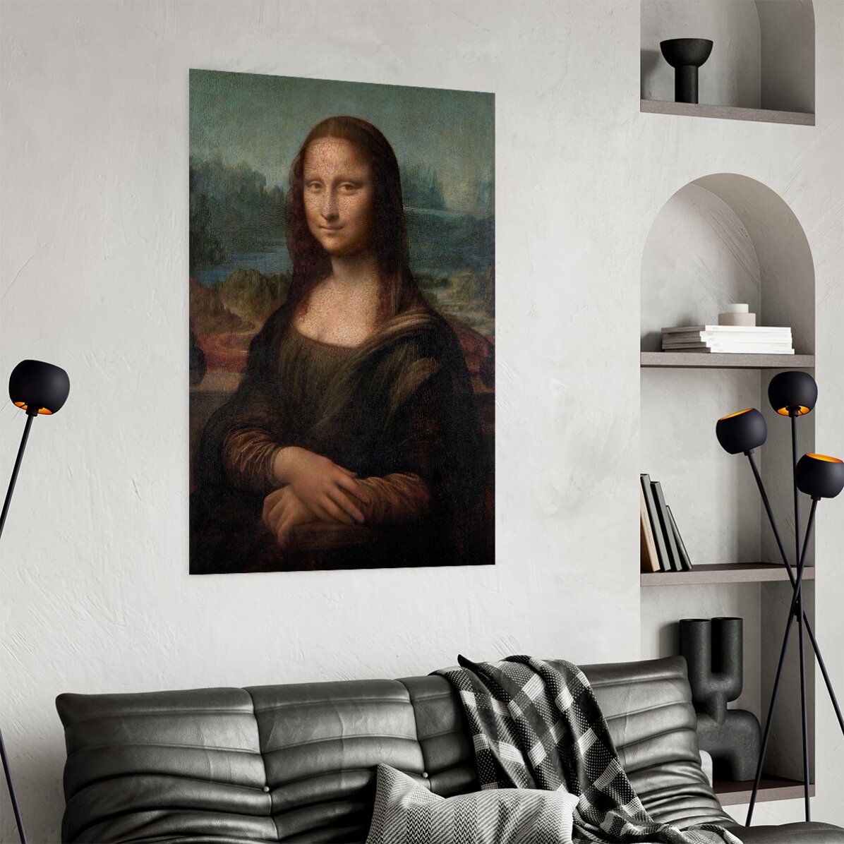 Affiche : Léonard de Vinci, La Joconde, 1506