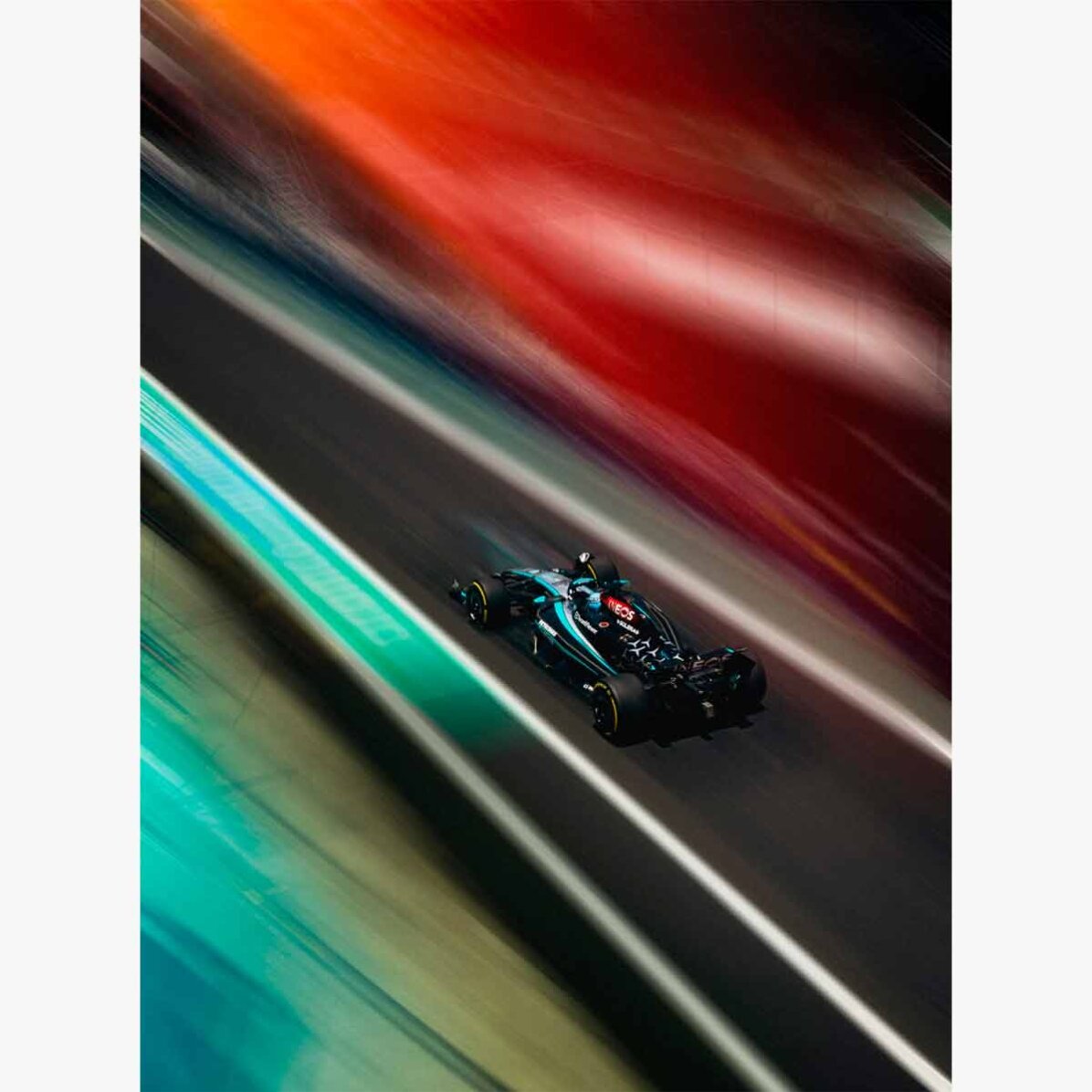 Affiche « Voiture de course »