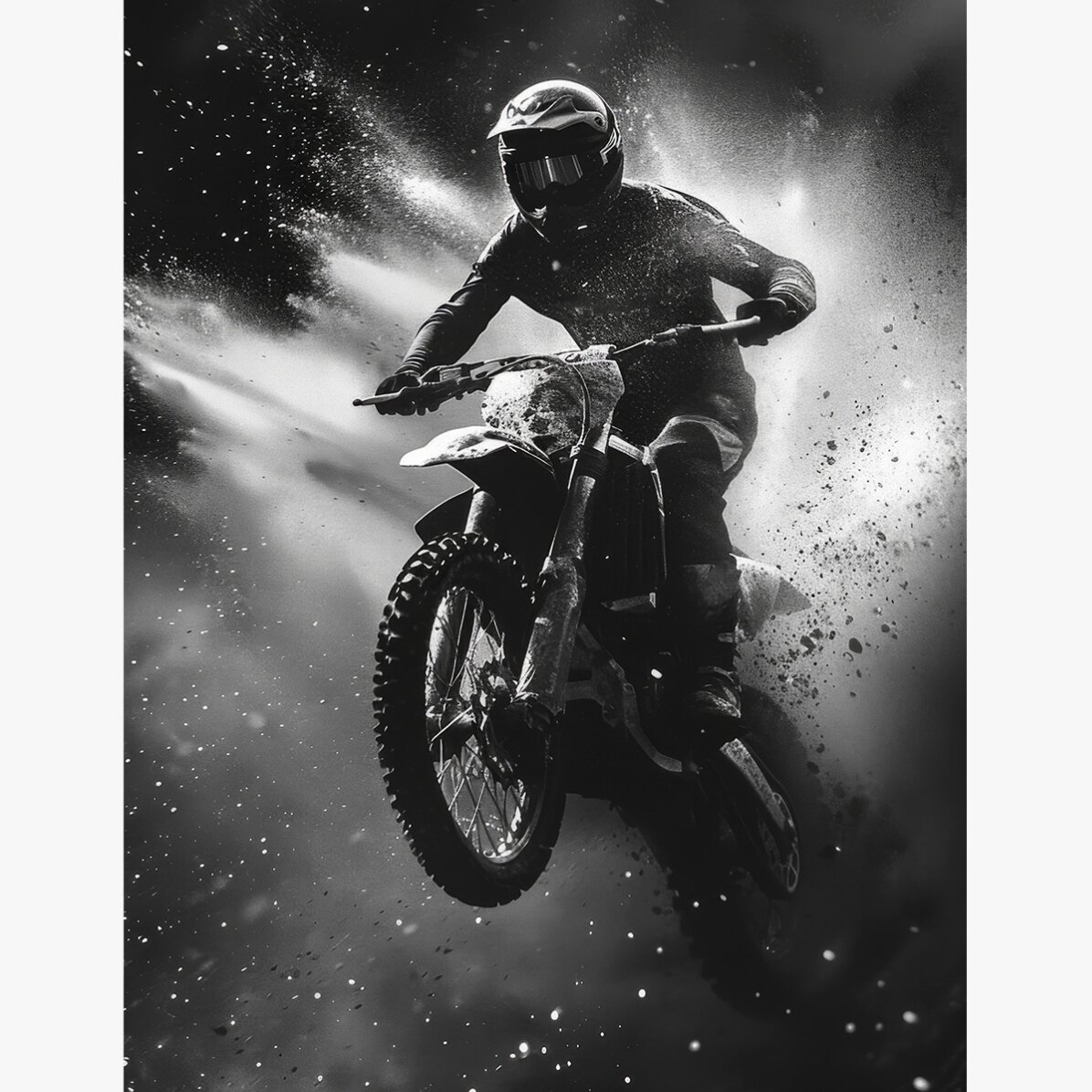 Affiche « Motard »