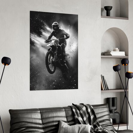 Affiche « Motard »