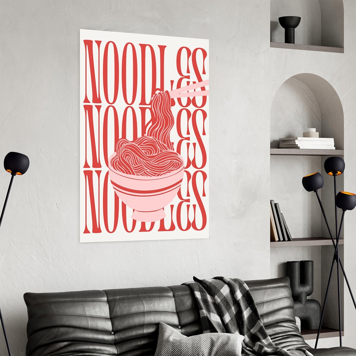 Affiche « Noodles Lover »