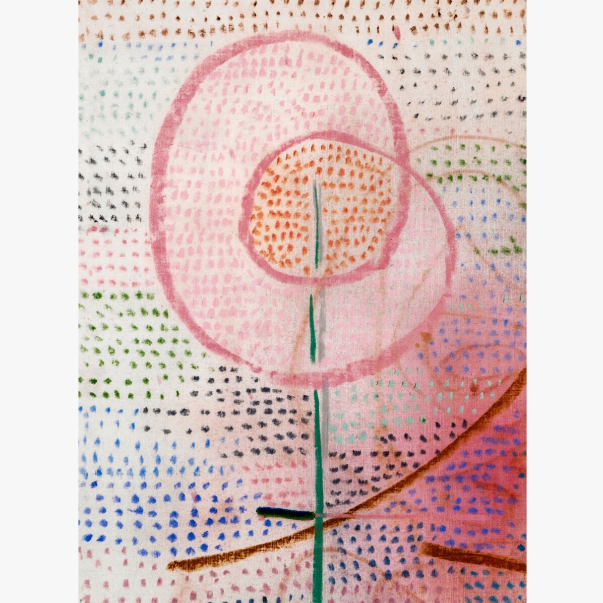 Affiche de Paul Klee, « Blossoming », 1934
