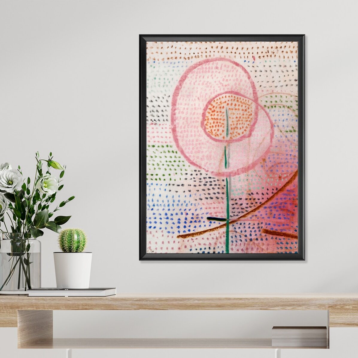 Affiche de Paul Klee, « Blossoming », 1934