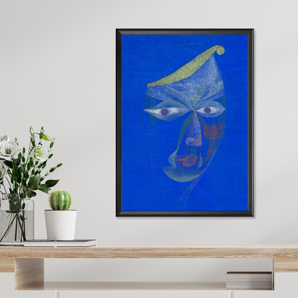 Affiche de Paul Klee, Portrait d